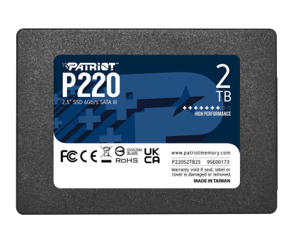 Dysk wewnętrzny PATRIOT P220 2TB 2,5"
